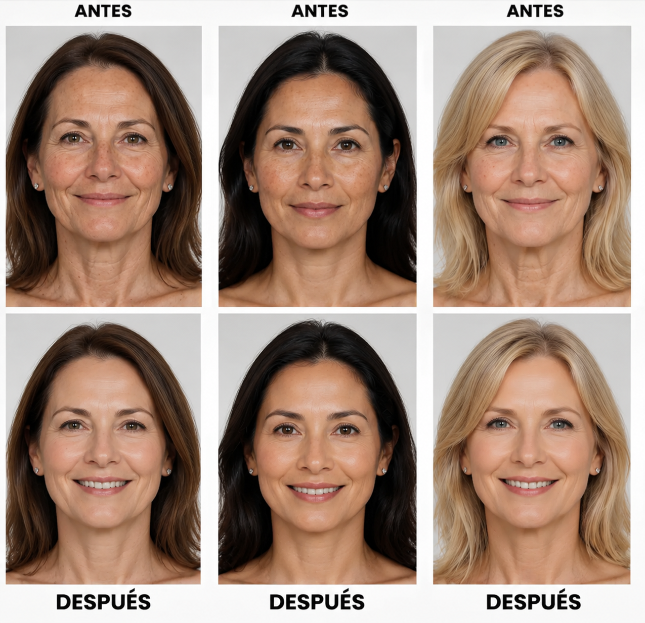 Base de Maquillaje 5 en 1 Antiedad con SPF 50 – Color que se Adapta a Ti