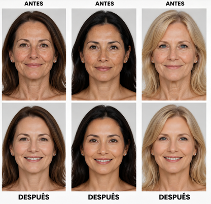 Base de Maquillaje 5 en 1 Antiedad con SPF 50 – Color que se Adapta a Ti